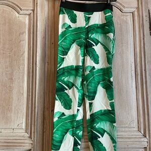 Women’s Dolce Gabbana Banana Print Pants